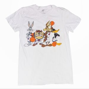 SPACE JAM 1996 Front & Back Graphic T-shirt Sz S